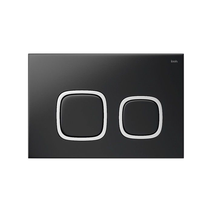 Кнопка смыва IDDIS Unifix UNI04BCi77 черный матовый