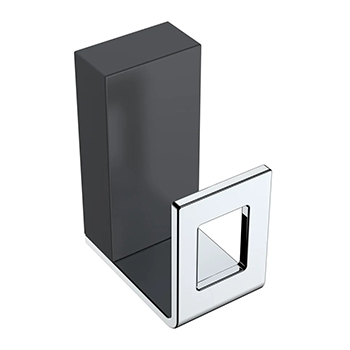 Крючок BOHEME Q 10946-CR-B Black/Chrome