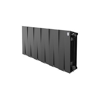 Радиатор ROYAL THERMO PianoForte 300 12С 96/38 БП черный матовый