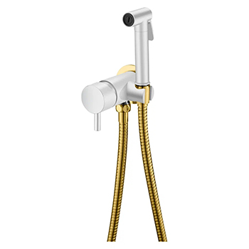 Гигиенический комплект BOHEME Uno 467-WG White/Gold