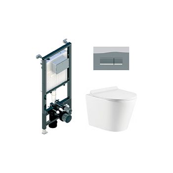 Комплект KOLLER POOL Alcora 1200 + Orion, клавиша Integro Chrome