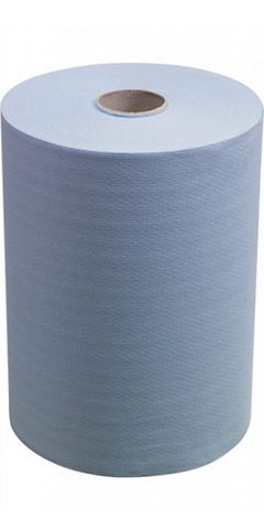 Полотенца для рук KIMBERLY-CLARK Scott Slimroll, синие, в упаковке 6 рулонов