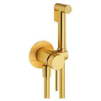 Гигиенический комплект PLUMBERIA Ixo XO2000OB золото брашированное