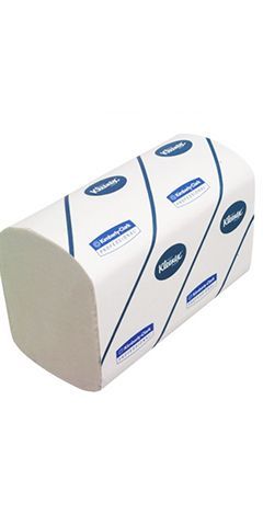 Полотенца для рук KIMBERLY-CLARK  Kleenex Super Soft, белые, в упаковке 30 пачек