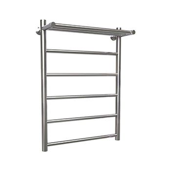 Полотенцесушитель DEROH Treppe с полкой 6П, универс. подключ. 40/80 хром