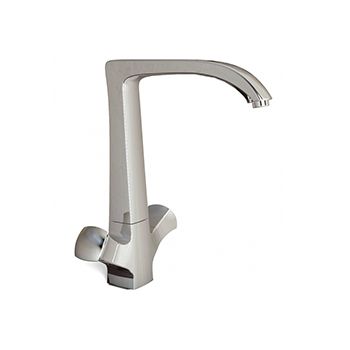 Смеситель для кухни BRAVAT Whirlpool с поворотным изливом F778112C