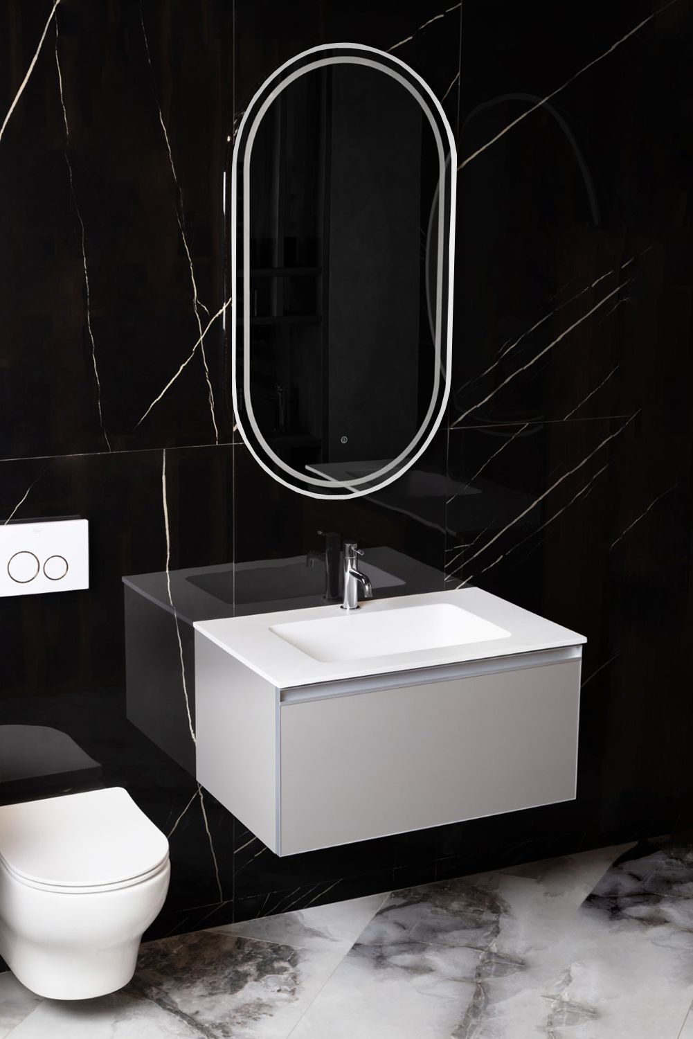 Зеркало BOHEME 568-CR 60