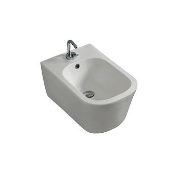 Биде подвесное KERASAN Tribeca 512559 Grigio matt