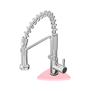Подставка под кран KITKRAKEN Triangle Pink SMT-1.3022