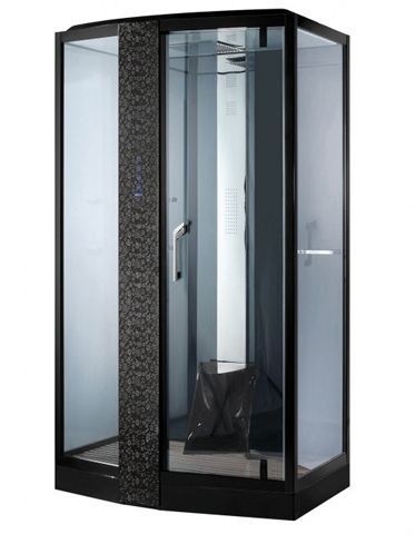 Душевая кабина ORANS SR-89105 S BLACK RS 120x90x220