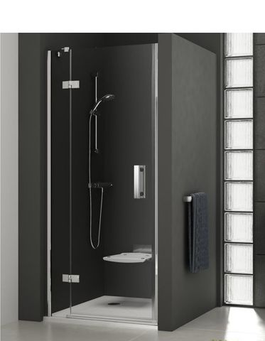 Дверь в нишу RAVAK Smartline SMSD2-90 A-L 90х190 прозрачное, профиль хром