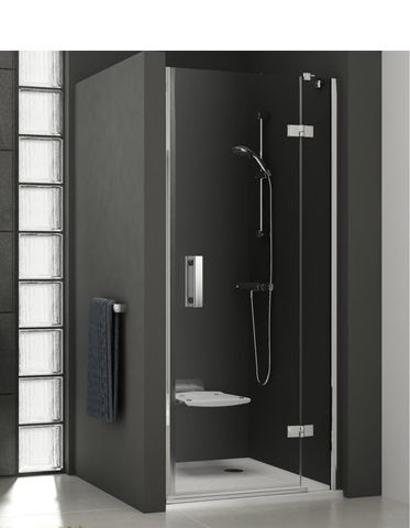 Дверь в нишу RAVAK Smartline SMSD2-120 B-R 120х190 прозрачное, профиль хром