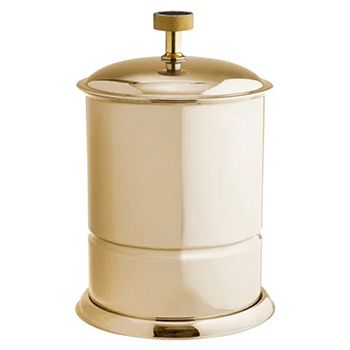 Ведро BOHEME Royal Cristal 10927-G-B Gold/Black