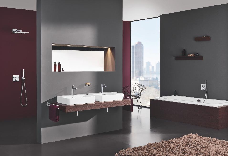 Встраиваемый смеситель GROHE Grohtherm SmartControl 29126000