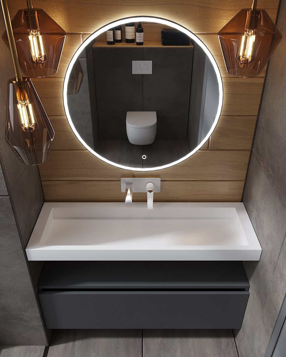 Раковина ARMADI ART Flat 120