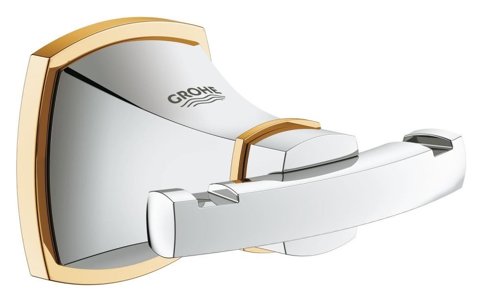 Крючок GROHE Grandera 40631IG0 двойной