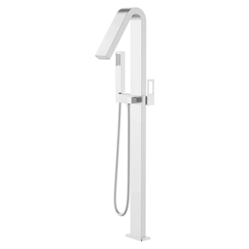 Смеситель для ванны BOHEME Q 149-W White Matt
