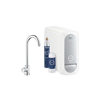 Смеситель для кухни GROHE Blue с фильтрацией, охлаждением и газированием 31498000