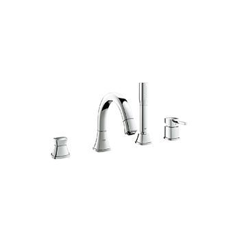 Смеситель на борт ванны GROHE Grandera светлый графит 19936AL0