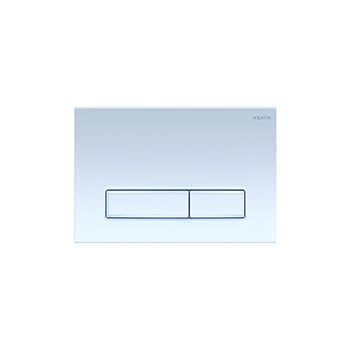 Кнопка смыва АКВАТЕК Slim KDI-0000021 белый глянец