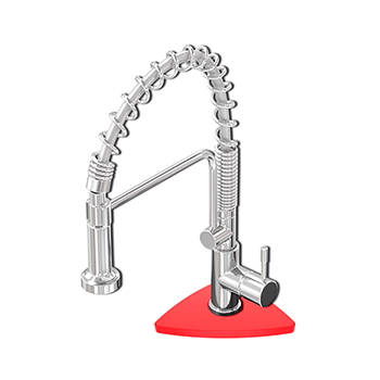 Подставка под кран KITKRAKEN Triangle Red SMT-1.3024