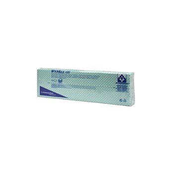 Протирочные салфетки KIMBERLY-CLARK WypAll Х80 для сферы пищевого пр-ва, в упаковке 10 пачек, зелены