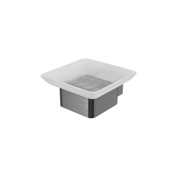 Мыльница LEMARK Smooth Line 9746018 графит матовый