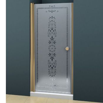 Дверь в нишу CEZARES Royal Palace B-1 60x195 текстурная бронза