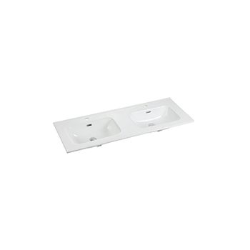 Раковина CERAMICANOVA Element 120 с двумя раковинами