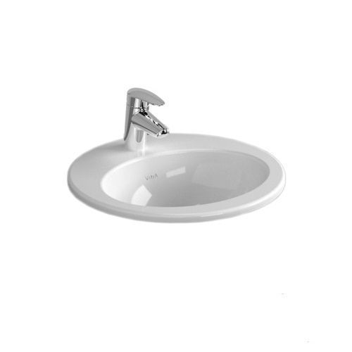 Раковина накладная VITRA S20 55 см, овальная