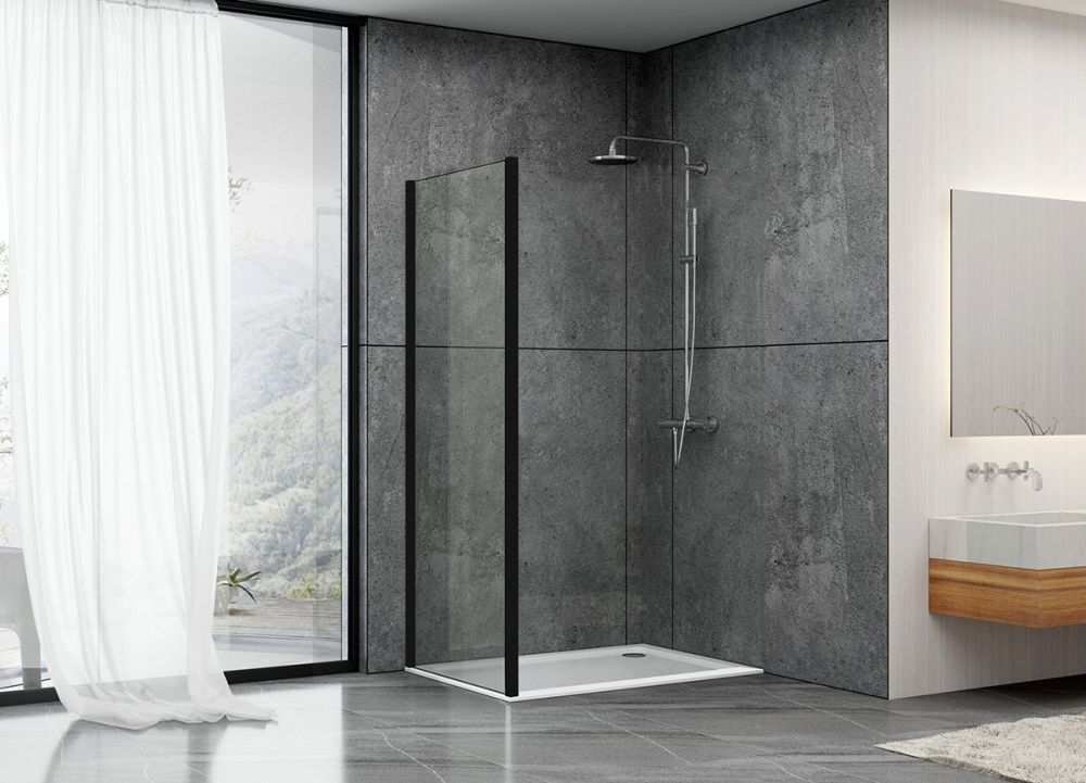 Неподвижная стенка ABBER Schwarzer Diamant S90B 90x195
