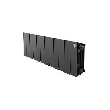 Радиатор ROYAL THERMO PianoForte 200 12С 96/28 БП черный матовый