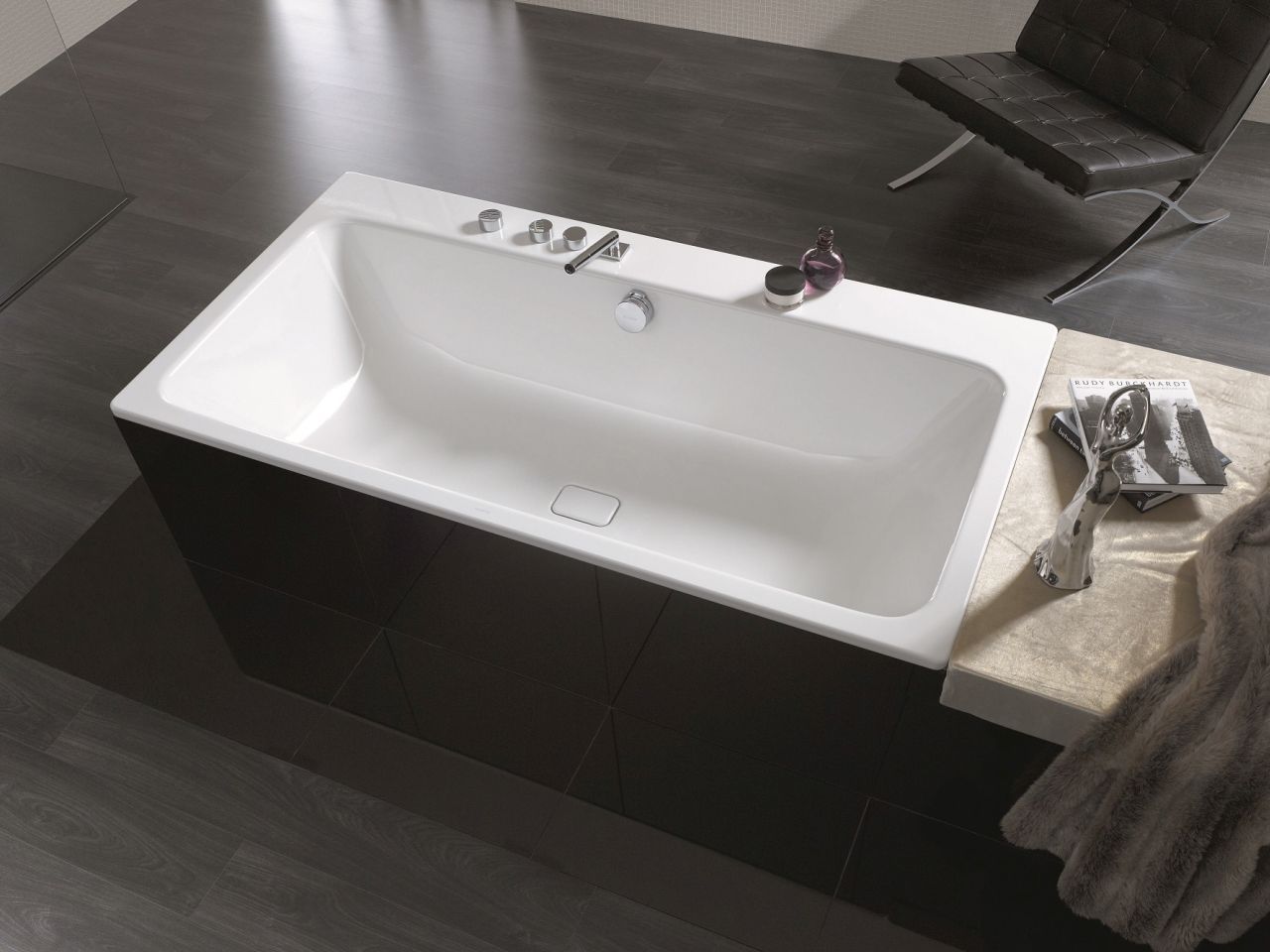 Стальная ванна KALDEWEI Asymmetric Duo  мод. 742, 180х90