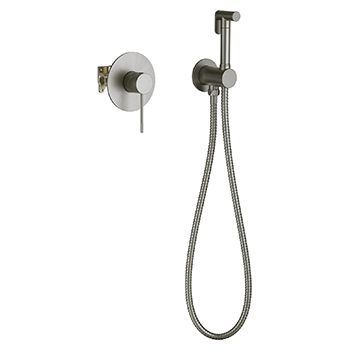 Гигиенический комплект TIMO Saona 2389/18SM черный матовый