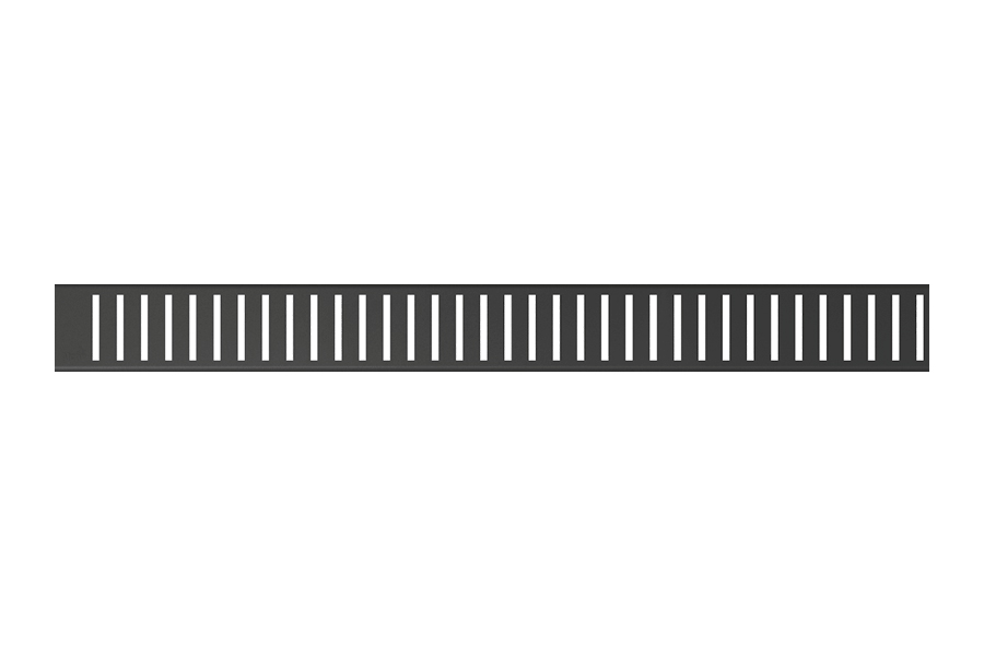 Решетка ALCAPLAST PURE-300BLACK матовая