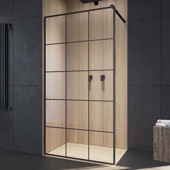 Перегородка для душа RADAWAY Modo X Black II Factory 110x200