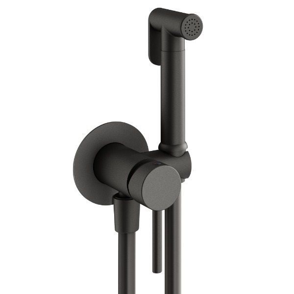 Гигиенический комплект PLUMBERIA Ixo XO2000GR графит матовый
