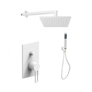 Душевой комплект PAFFONI Ringo KITRIN015SBO белый матовый