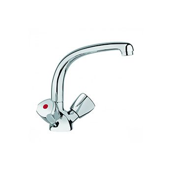 Смеситель для кухни KLUDI Standard с поворотным изливом 316230515
