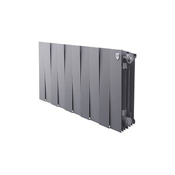 Радиатор ROYAL THERMO PianoForte 300 10С 80/38 БП серебристый матовый