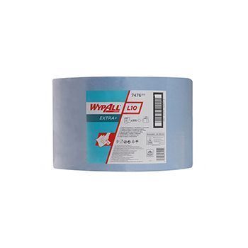 Протирочные салфетки KIMBERLY-CLARK WypAll L10 Extra+ однораз., 1 рулон, синие