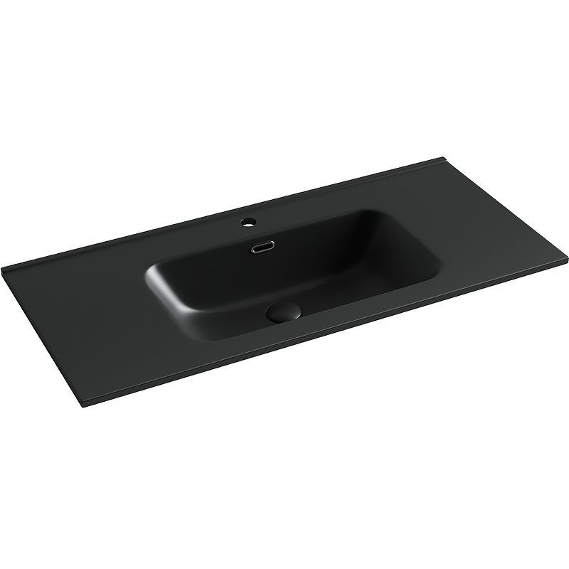 Раковина CERAMICANOVA Element 100 черный матовый