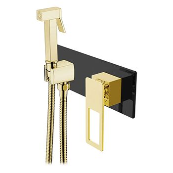 Гигиенический комплект BOHEME Q 147-BG Black/Gold