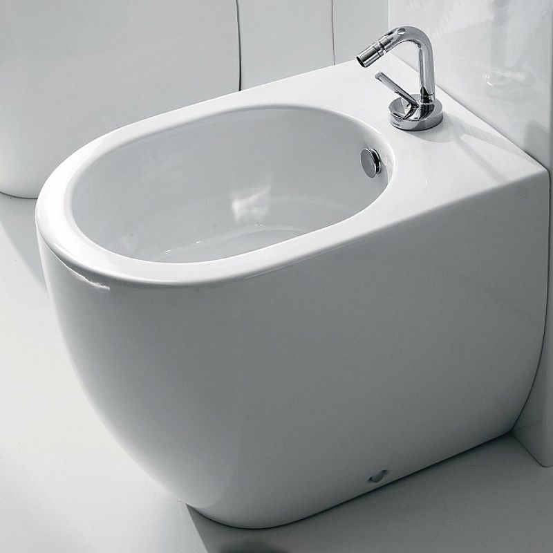 Биде напольное KERASAN Flo 372101*1