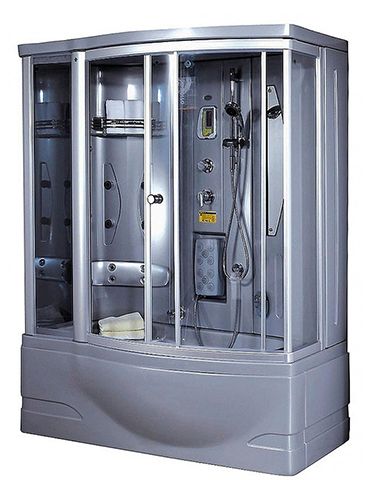 Душевая кабина APPOLLO GUCI 869 серая 175х94х220