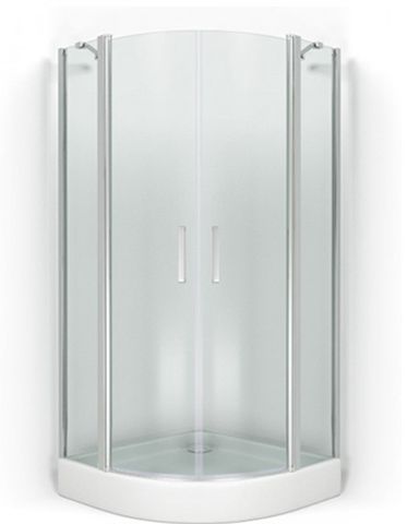 Душевое ограждение GOOD DOOR Pandora R-90-C-CH 90x90x185