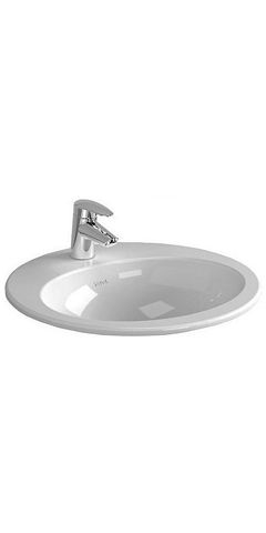 Раковина накладная VITRA S20 43, круглая
