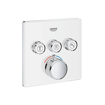 Встраиваемый смеситель GROHE Grohtherm SmartControl белая луна 29157LS0