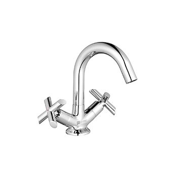 Смеситель для раковины LEMARK Practica с поворотным изливом LM7507C