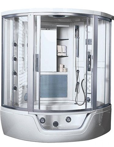 Душевая кабина APPOLLO GUCI-861 белая 150х150х222